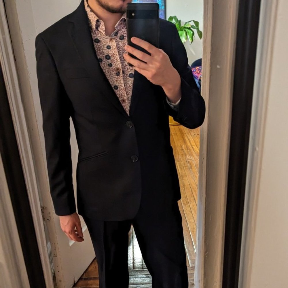 Kenneth Cole Reaction - Suit (Blazer + Pants), US 36S, 29W